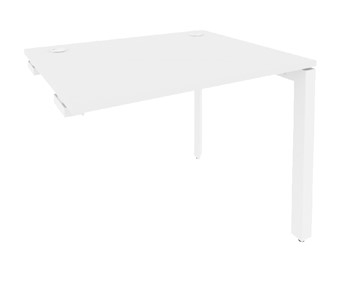 Приставной стол к тумбе O.MP-SPR-1.8 Белый/Белый бриллиант в Магнитогорске