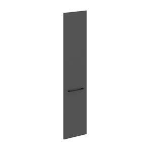 Дверь для шкафчика высокая MORRIS TREND Антрацит/Кария Пальмира MHD 42-1 (422х1900х18) в Магнитогорске