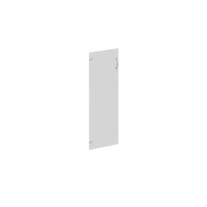 Дверь стеклянная средняя прозрачная Комфорт 40x0.4x116 (1шт.) К 623 в Магнитогорске