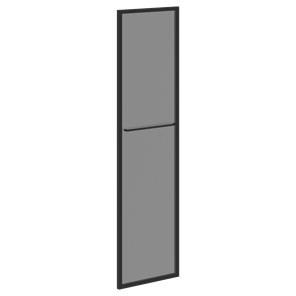 Дверь стеклянная в рамке левая LOFTIS Сосна Эдмонт LMRG 40 L (790х20х1470) в Копейске