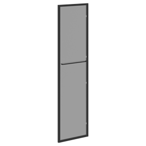 Дверь стеклянная в рамке правая LOFTIS Дуб Бофорд LMRG 40 R (790х20х1470) в Магнитогорске