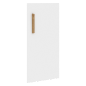 Дверь для шкафа низкая правая FORTA Белый FLD 40-1(R) (396х18х766) в Миассе