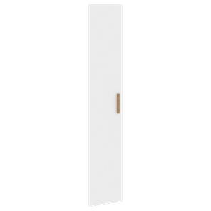 Высокая дверь для шкафа универсальная FORTA Белый FHD 40-1 (396х18х1932) в Челябинске