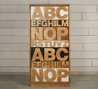 Комод Alphabeto Birch (AN-09ETG/4) в Копейске