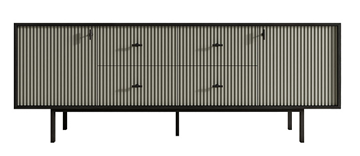 Комод с ящиками и дверцами Emerson (EM19/gray/L) в Златоусте