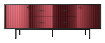 Комод с ящиками и дверцами Emerson (EM19/red/L) в Магнитогорске