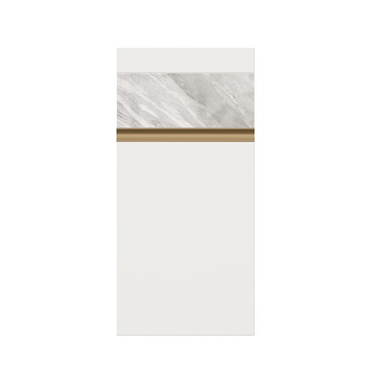 Декоративный щит Айла ЛД 688.060.000, Белый/Статуарио, исполнение 1 в Миассе - изображение 1