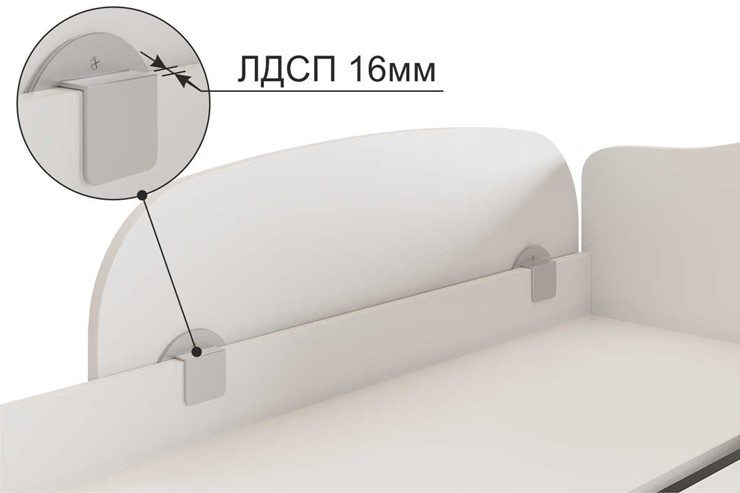 Ограничитель для кровати Белый (XYZ-123.0133) в Челябинске - изображение 2