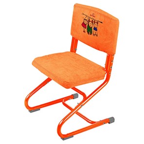 Чехол для стула СУТ 01-01 Оранжевый, Замша в Миассе