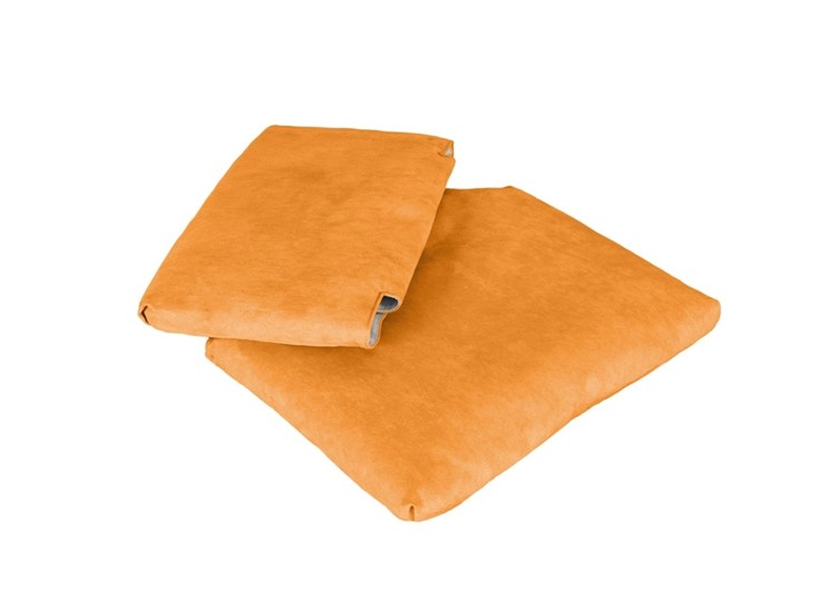 Набор чехлов на сиденье и спинку стула СУТ.01.040-01 Оранжевый, Замша в Миассе - изображение 1
