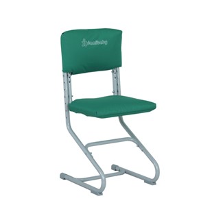 Комплект чехлов на сиденье и спинку стула СУТ.01.040-01 Зеленый, ткань Оксфорд в Челябинске