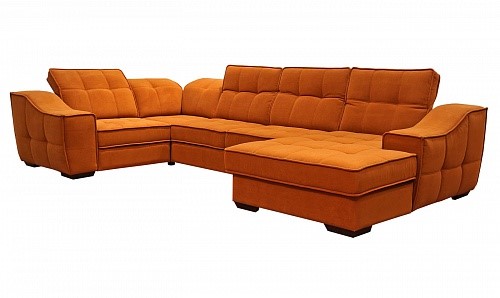 Угловой диван N-11-M (П1+ПС+УС+Д2+Д5+П1) в Миассе - изображение