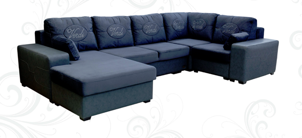 П-образный диван Плаза 360х210 в Магнитогорске - изображение