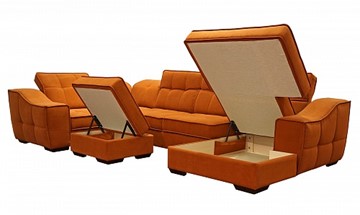 Угловой диван N-11-M (П1+ПС+УС+Д2+Д5+П1) в Челябинске - предосмотр 2