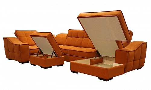 Угловой диван N-11-M (П1+ПС+УС+Д2+Д5+П1) в Копейске - изображение 2