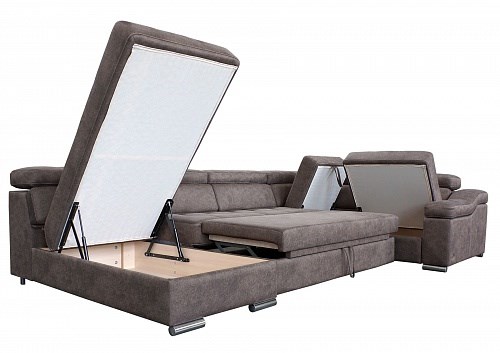 Угловой диван N-0-M П (П1+ПС+УС+Д2+Д5+П2) в Копейске - изображение 2