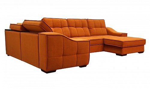 Угловой диван N-11-M (П1+ПС+УС+Д2+Д5+П1) в Миассе - изображение 3