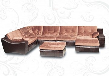 П-образный диван Плимут-Лувр 410х230х175 в Копейске - предосмотр 1