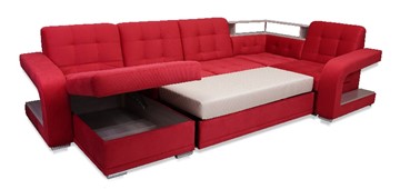 П-образный диван Соня-17 с полкой в Миассе - предосмотр 1
