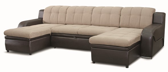 П-образный диван Жемчуг 2 ПДУ в Копейске - изображение