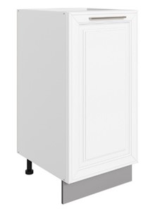 Шкаф рабочий Мишель L400 (1 дв. гл.) эмаль (белый/белый) в Копейске