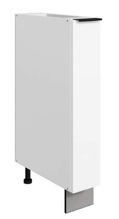 Кухонная тумба Стоун L150 (1 дв.гл.) (белый/джелато софттач) в Челябинске - изображение
