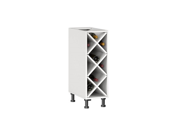 Кухонная тумба винная Италия ЛД 270.070, белая в Миассе - изображение