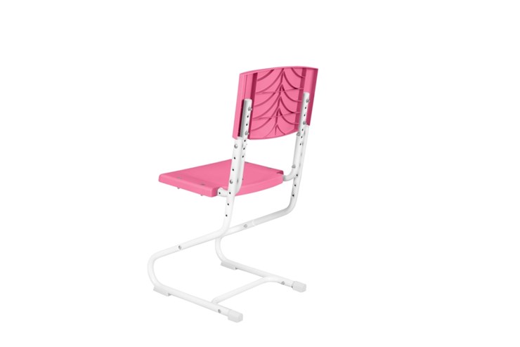 Регулируемый детский стул СУТ.02 Пластик (рост от 115 см), Розовый в Миассе - изображение 3