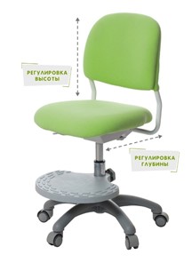 Кресло детское Holto-15 зеленое в Челябинске - предосмотр 2