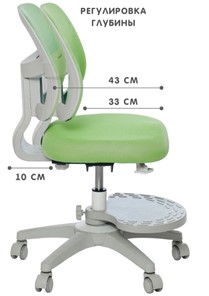 Растущее кресло Holto-22 зеленое в Челябинске - предосмотр 3