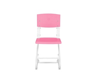 Регулируемый детский стул СУТ.02 Пластик (рост от 115 см), Розовый в Миассе - предосмотр 1