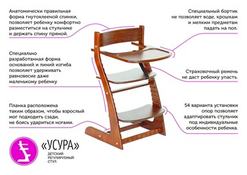 Растущий стул Усура белый-мятный в Челябинске - предосмотр 5