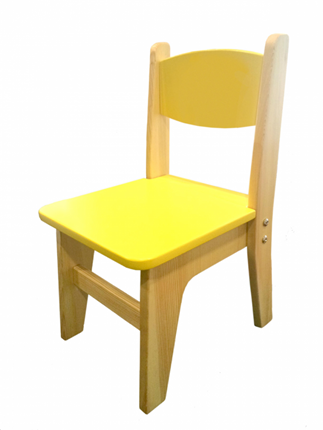 Детский стул Вуди желтый (H 300) в Челябинске - изображение