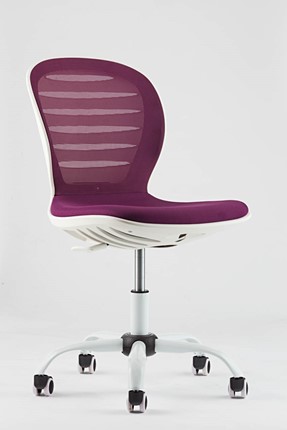 Детское крутящееся кресло LB-C 15, цвет фиолетовый в Миассе - изображение