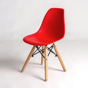 Детский стул DSL 110 K Wood (красный) в Миассе
