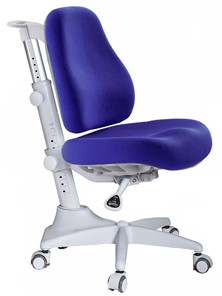 Растущее кресло Mealux Match (Y-528) SB / Grey base, синее в Копейске