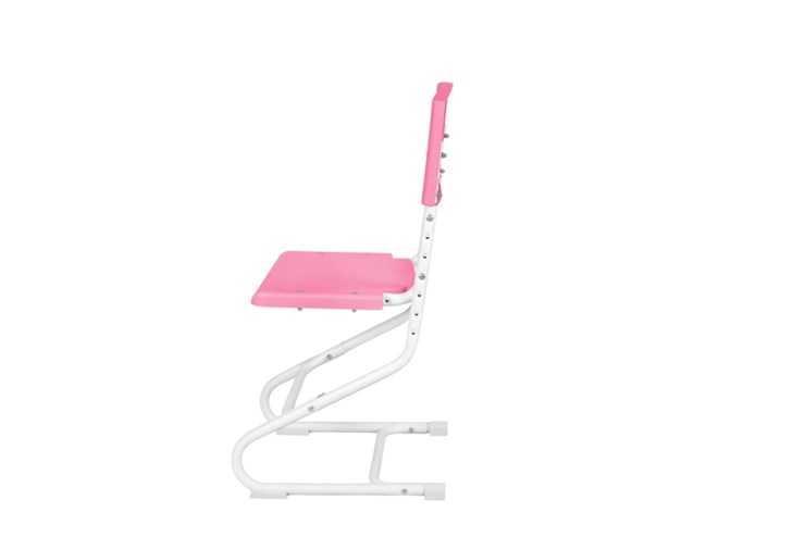 Регулируемый детский стул СУТ.02 Пластик (рост от 115 см), Розовый в Миассе - изображение 2