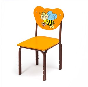 Детский растущий стул Пчелка (Кузя-ПЧ(1-3)ОК) в Миассе
