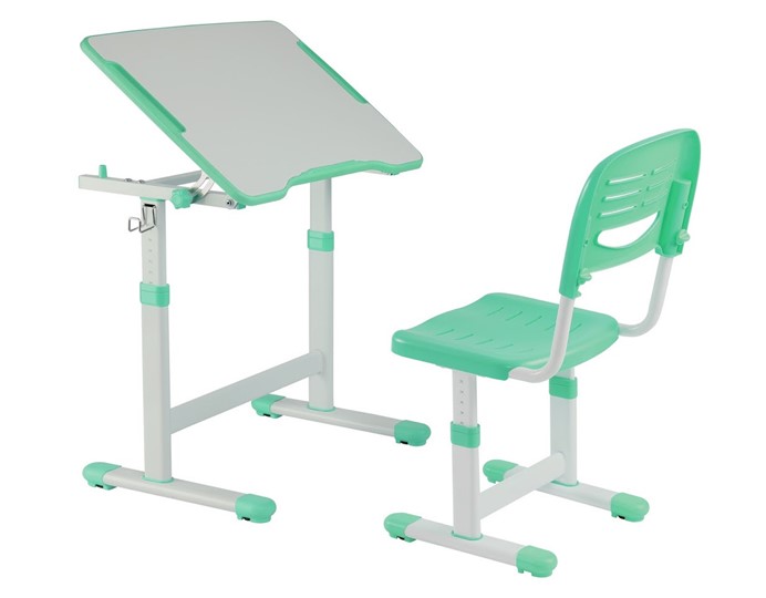 Растущая парта + стул Piccolino II Green в Миассе - изображение 1