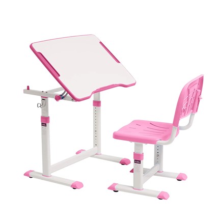 Парта растущая + стул Olea pink в Миассе - изображение