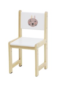 Комплект детской мебели Polini kids Eco 400 SM, Лесная сказка, 68х55 см белый-натуральный в Миассе - предосмотр 7