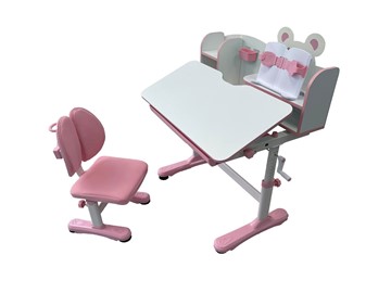 Стол растущий и стул Carezza Pink FUNDESK в Копейске - предосмотр 2
