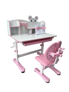 Стол растущий и стул Carezza Pink FUNDESK в Копейске - предосмотр 3