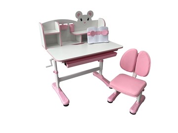 Стол растущий и стул Carezza Pink FUNDESK в Копейске - предосмотр 5