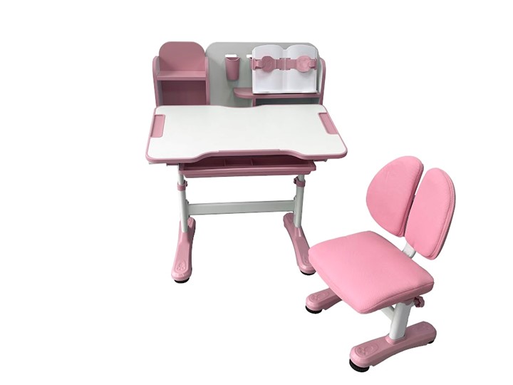 Растущая парта и стул Vivo Pink FUNDESK в Копейске - изображение 3