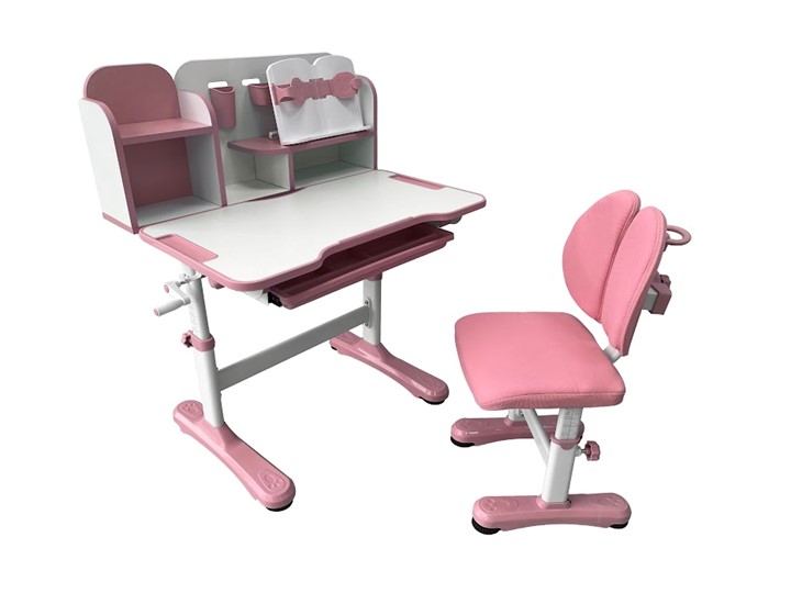 Растущая парта и стул Vivo Pink FUNDESK в Копейске - изображение 4