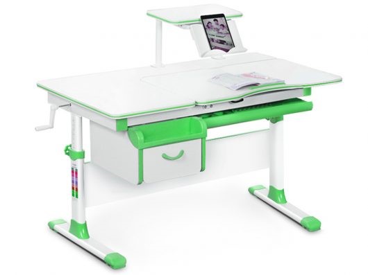 Детский стол-трансформер Mealux Evo-40, Зеленый в Миассе - изображение