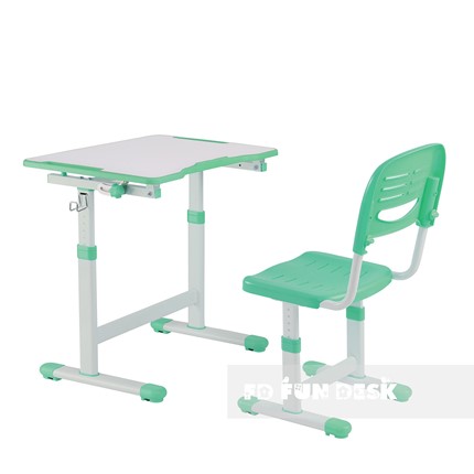 Растущая парта + стул Piccolino II Green в Миассе - изображение