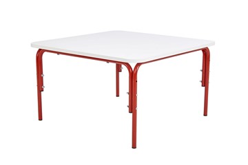 Детский растущий стол Фея Мой малыш, 0-1 гр., белый-красный в Миассе