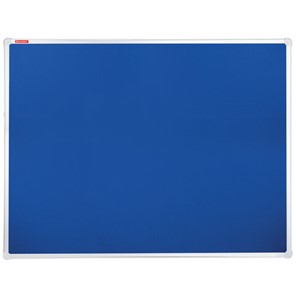 Доска  для объявлений c текстильным покрытием для объявлений 60х90 см синяя, ГАРАНТИЯ 10 ЛЕТ, РОССИЯ, BRAUBERG, 231700 в Челябинске
